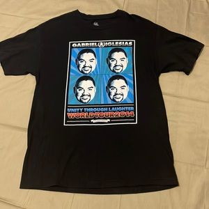 GABRIEL IGLESIAS  “FLUFFY “ 2014  tour T shirt size LARGE